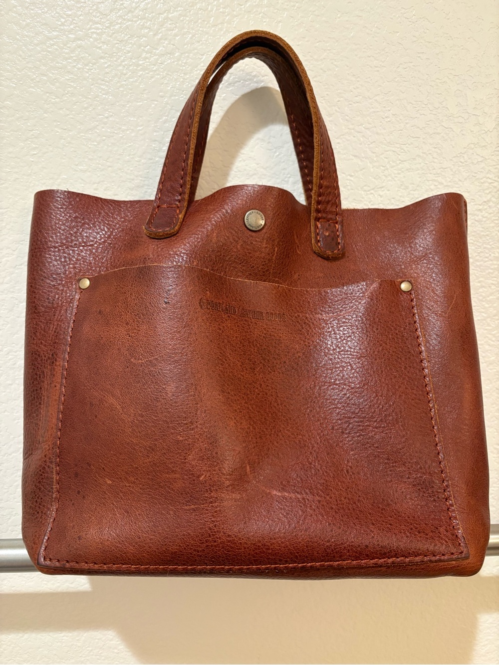 Portland Leather Goods | Mini Tote | Nutmeg